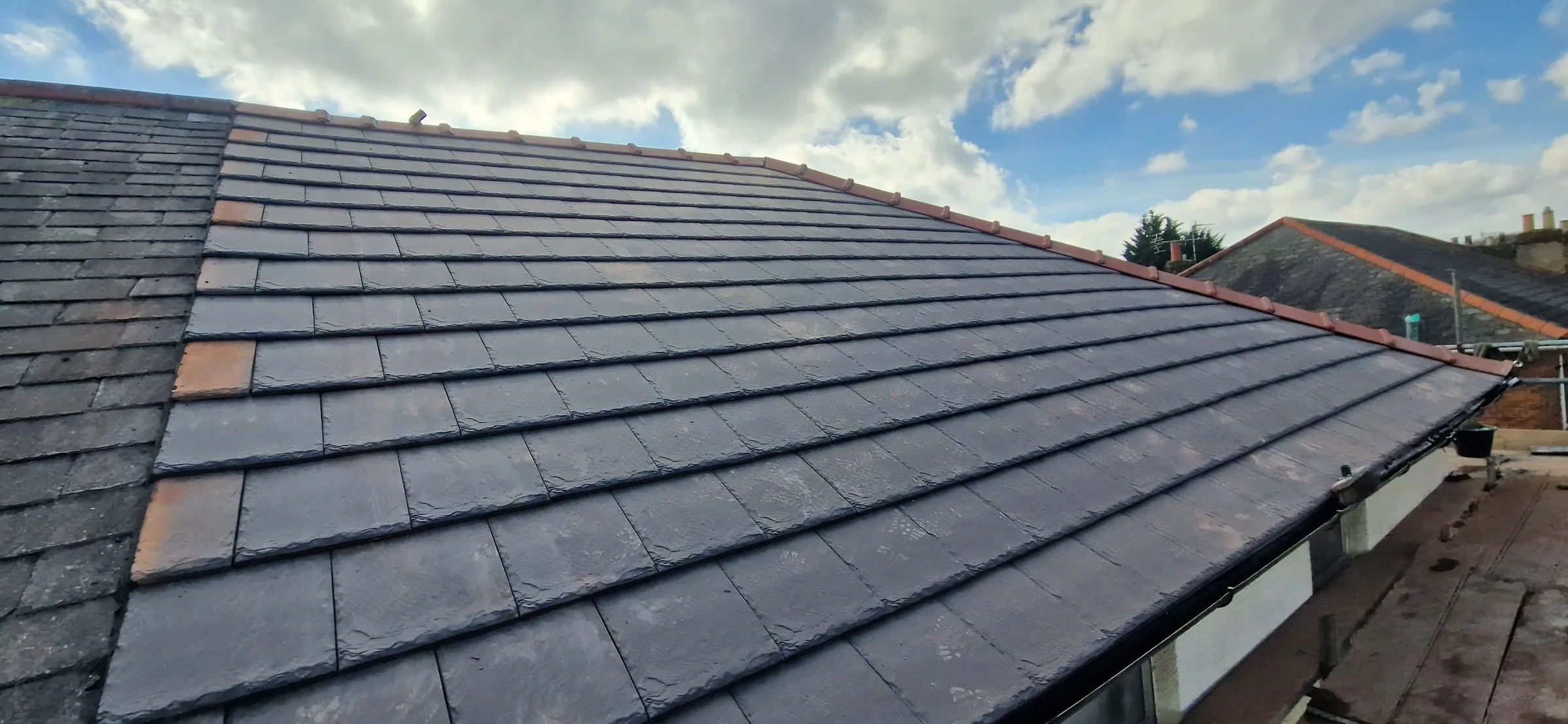 Roofing project by BHR